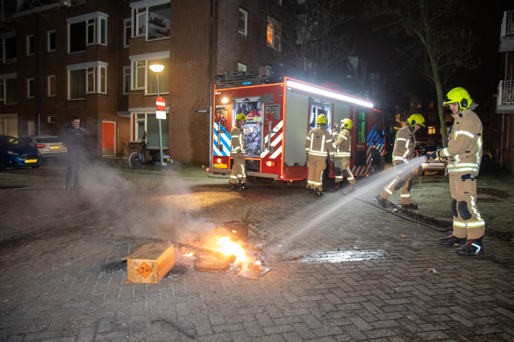 kerstboombrandje