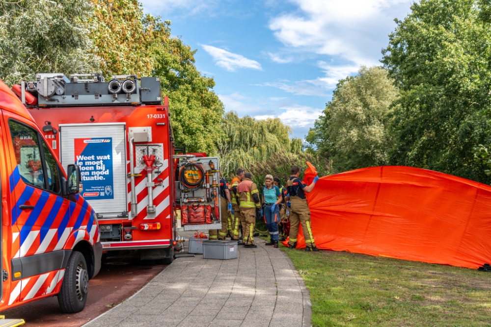 Overleden man aangetroffen in water Vlaardingse Westwijk