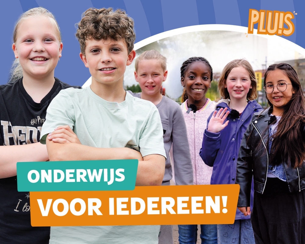 Studio PLU!S: Onderwijs voor iedereen: hoe zorgen we dat elk kind mee kan doen?