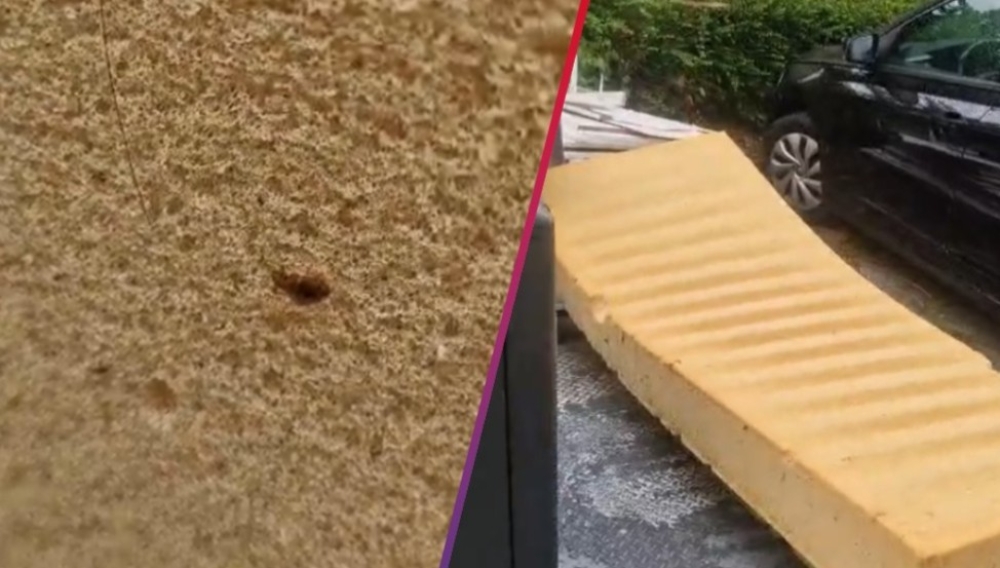 Het matras waarop de bedwantsen gevonden zijn die naar alle waarschijnlijkheid zich al hebben verspreid in de Snaayerflats