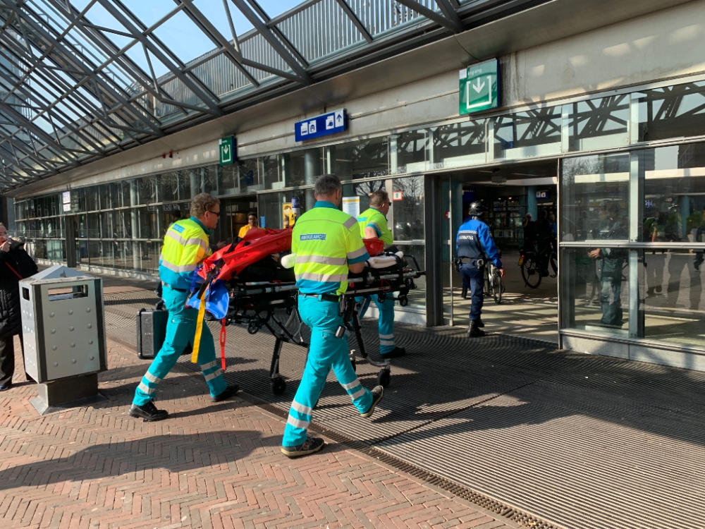 Geen treinen door incident op station Schiedam