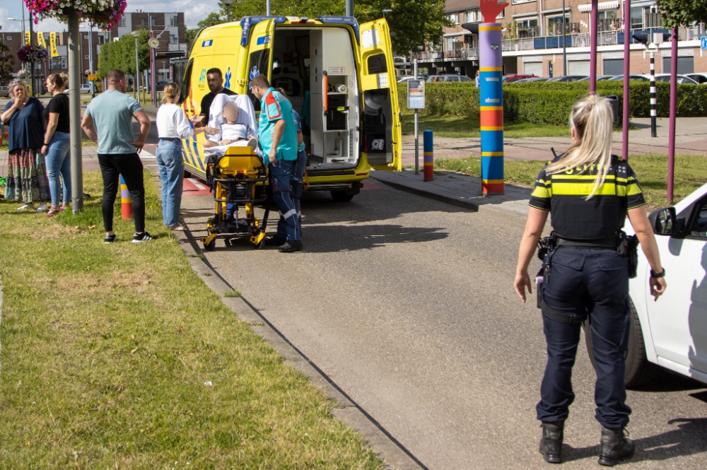 Kind aangereden op oversteekpad Scheepvaartweg