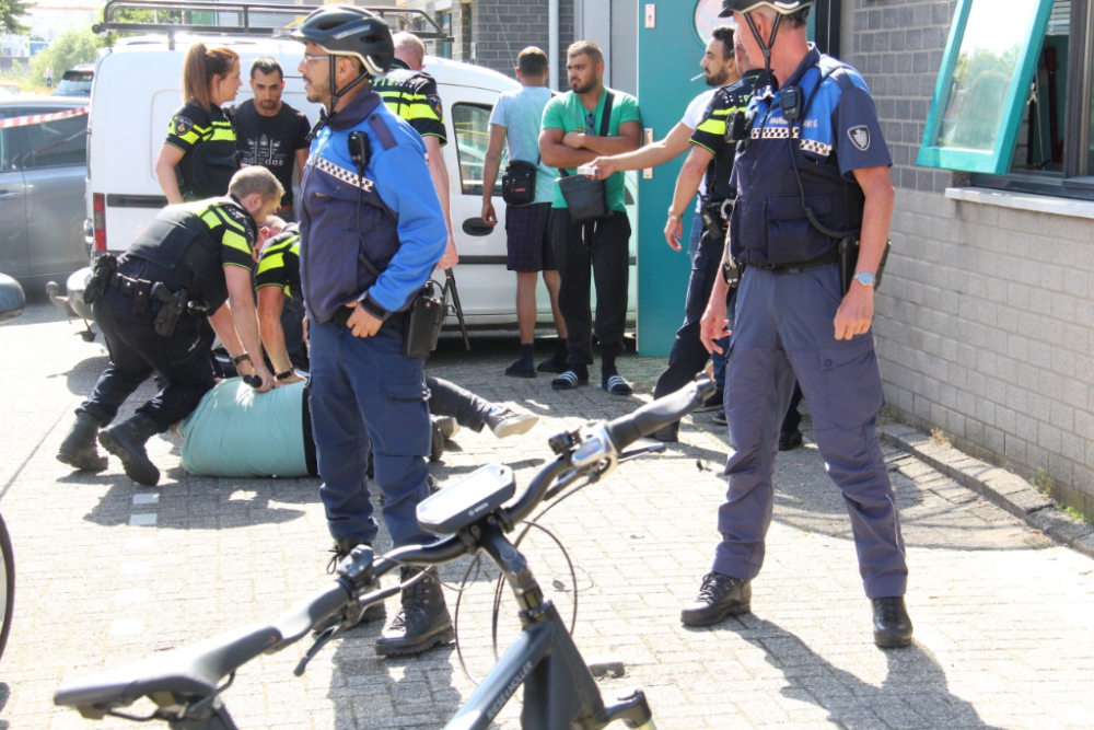 Man aangehouden na vechtpartij tijdens brand