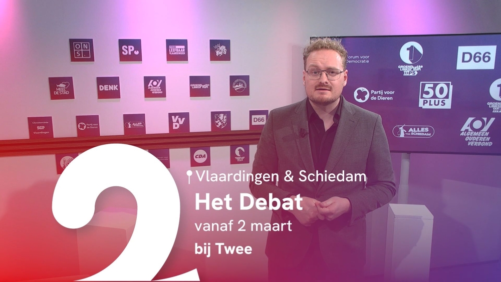 Vanaf maandag 2 maart: debat bij Twee