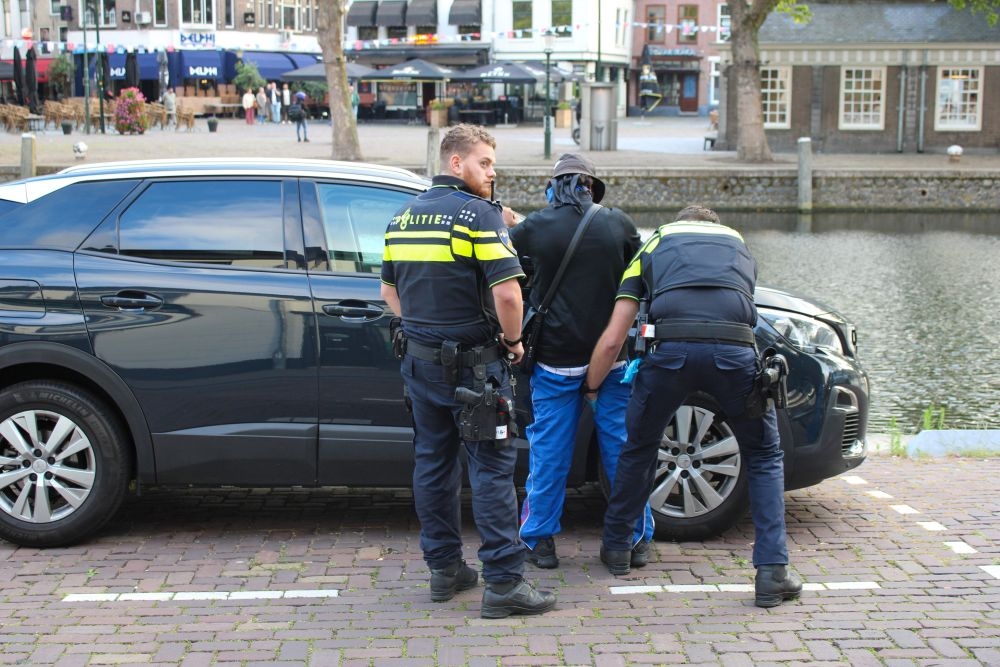 Controle op o.a. Westhavenplaats: 42 boetes voor rijden in voetgangersgebied