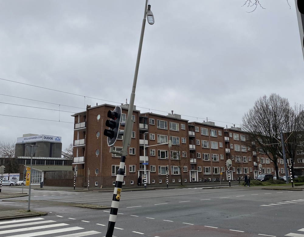 Verkeerslicht op half zeven na aanrijding, verdachte aangehouden