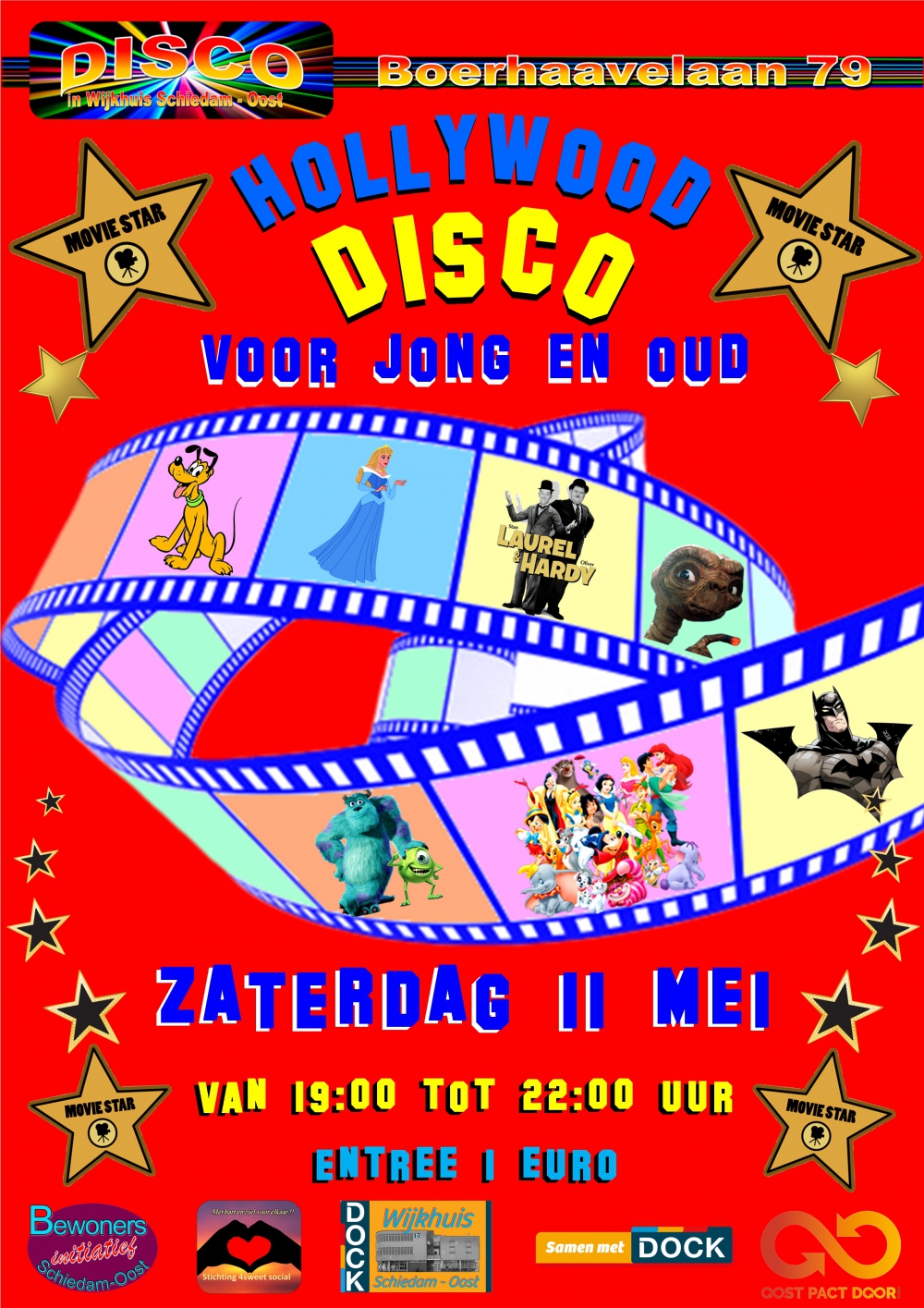 HollywoodDisco in Wijkhuis Schiedam Oost