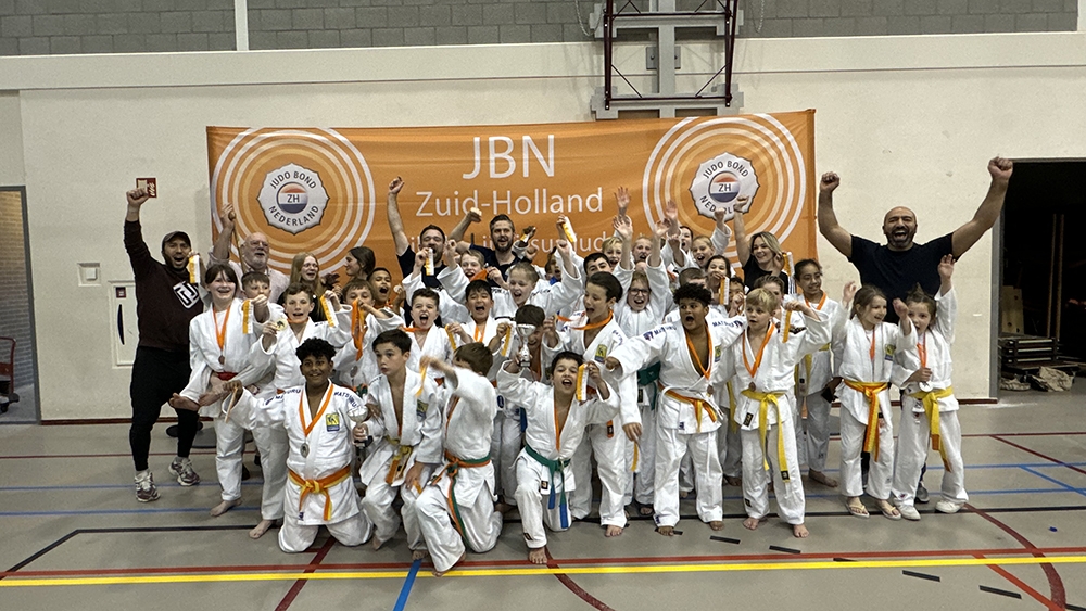 Judoteams uit Schiedam succesvol op ZH kampioenschap