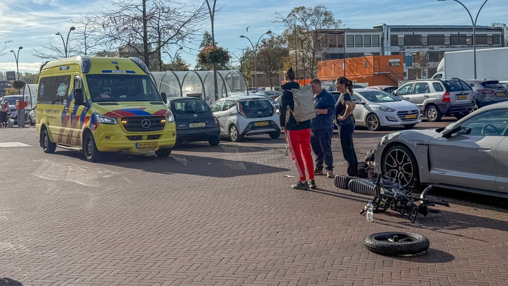 Voorwiel raakt los van fatbike, twee jongeren gewond naar het ziekenhuis