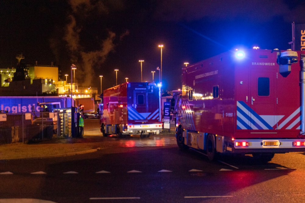 Vluchtelingen gevonden in koelcontainer in Vlaardingen: allen levend van boord