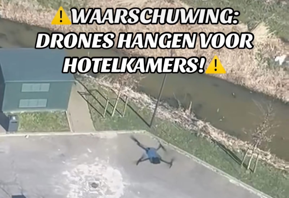 Gluurde onbekende dronebestuurder naar binnen bij hotelkamers Van der Valk?