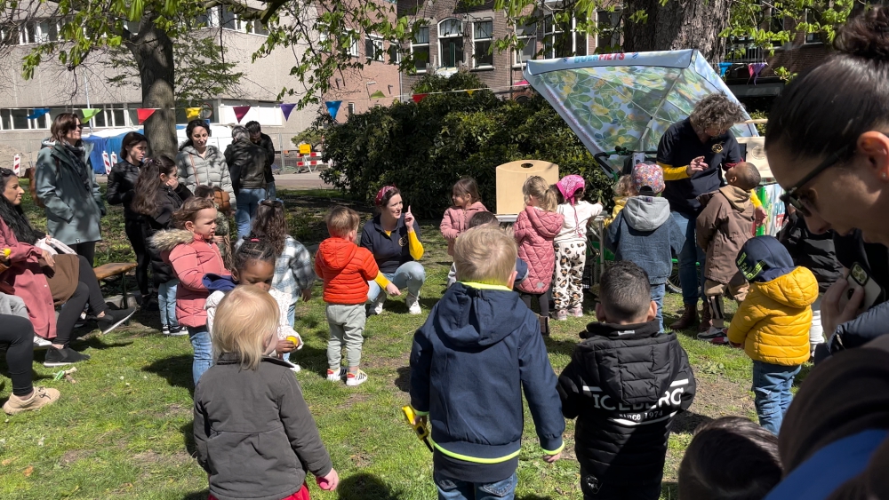 Festival voor 350 peuters: ‘Ze moeten meer in beweging komen’