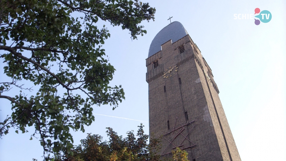 Monumentaal Schiedam: de Heilig Hart kerk  in de Gorzen