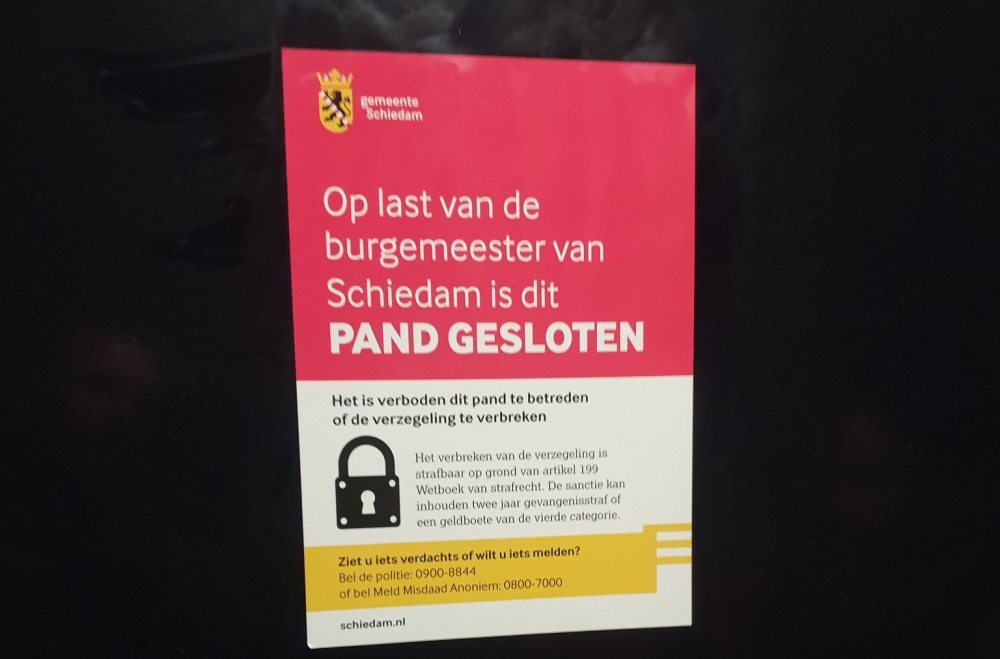 Opnieuw woonfraude aangetroffen in Schiedam, in hele regio actie door politie en gemeenten