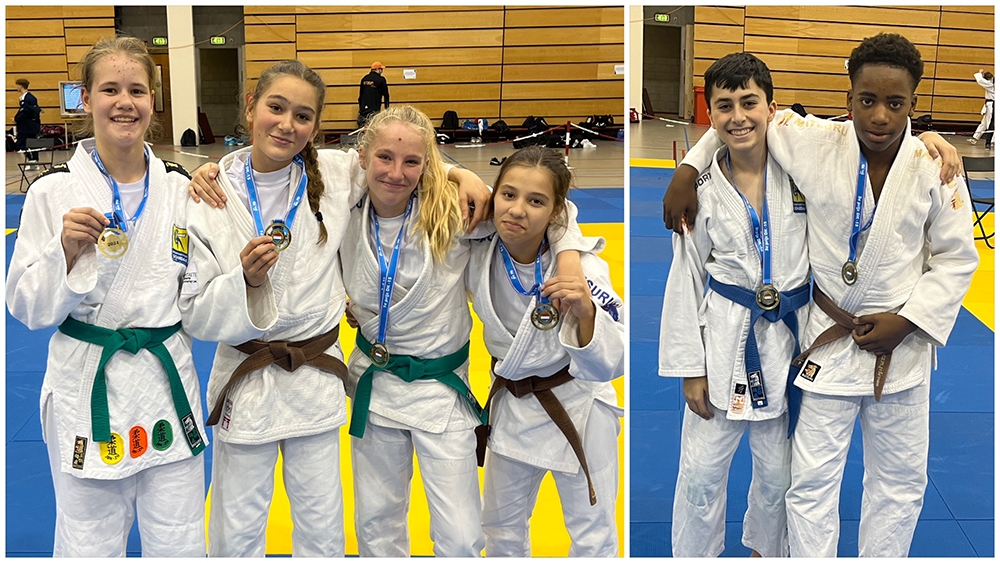 Zes podiumplaatsen voor SI Schiedam op ZH kampioenschap judo -15 jaar