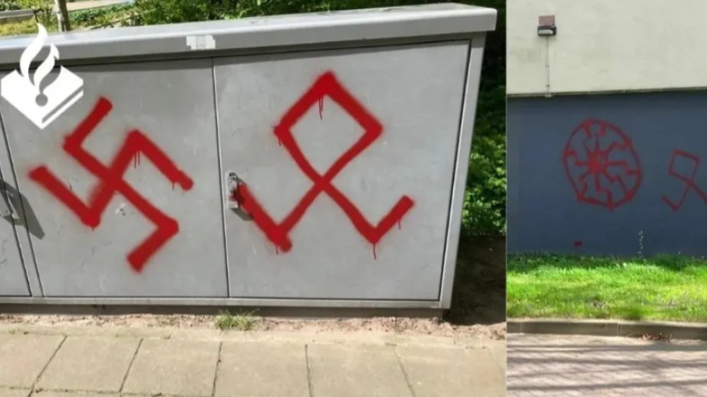 Hakenkruizen op meerdere plekken in Vlaardingen-Holy, politie zoekt getuigen