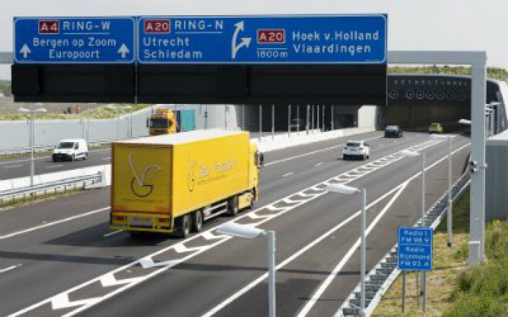 Ketheltunnel afgesloten tijdens werkzaamheden A4