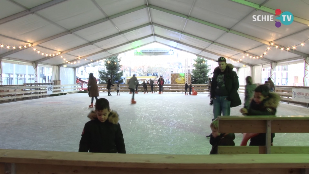 Geen schaatsbaan in Schiedam dit jaar, wel in Rotterdam