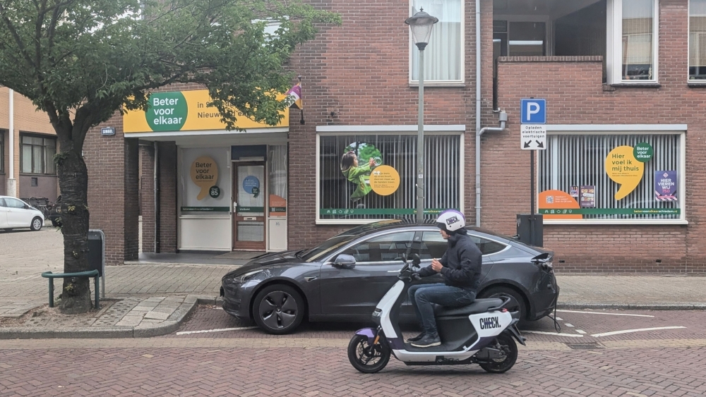 Het kantoor aan de Singel in Schiedam