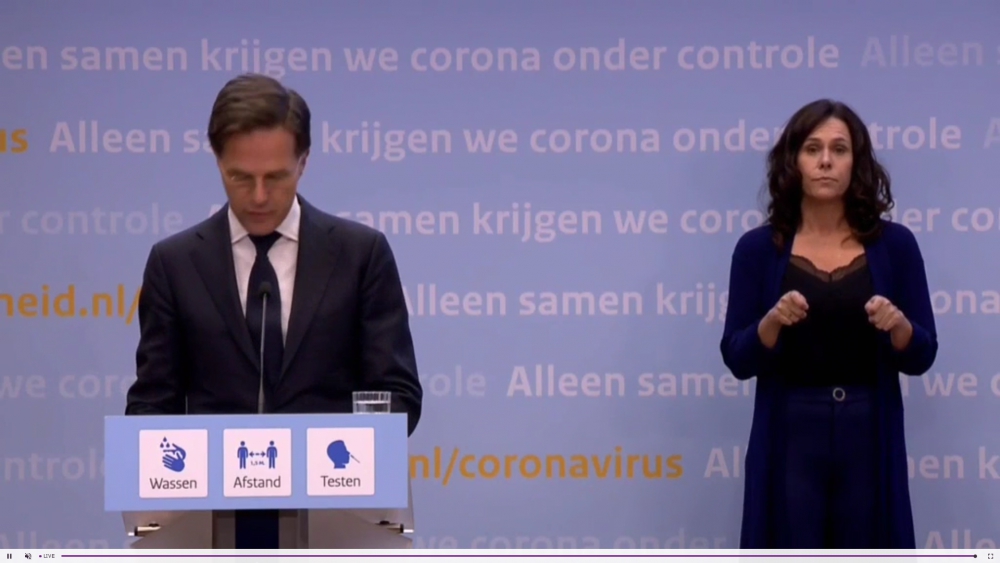 Rutte: &#039;Vanaf zaterdag 6:00 uur niet meer samen dansen&#039;; einde aan Testen voor Toegang tot 14 augustus