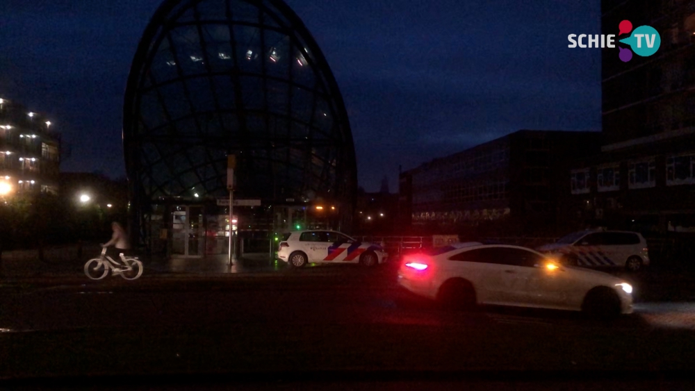 Veel politie op de been op de Parkweg