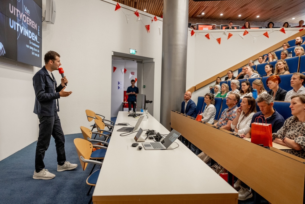 Presentatie over de toekomst van de zorg