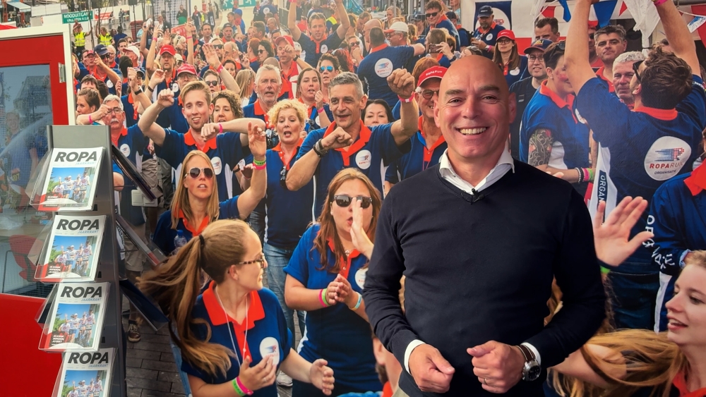 Schiedam vormt het kloppend hart van de Roparun: crisiscentrum en opslag