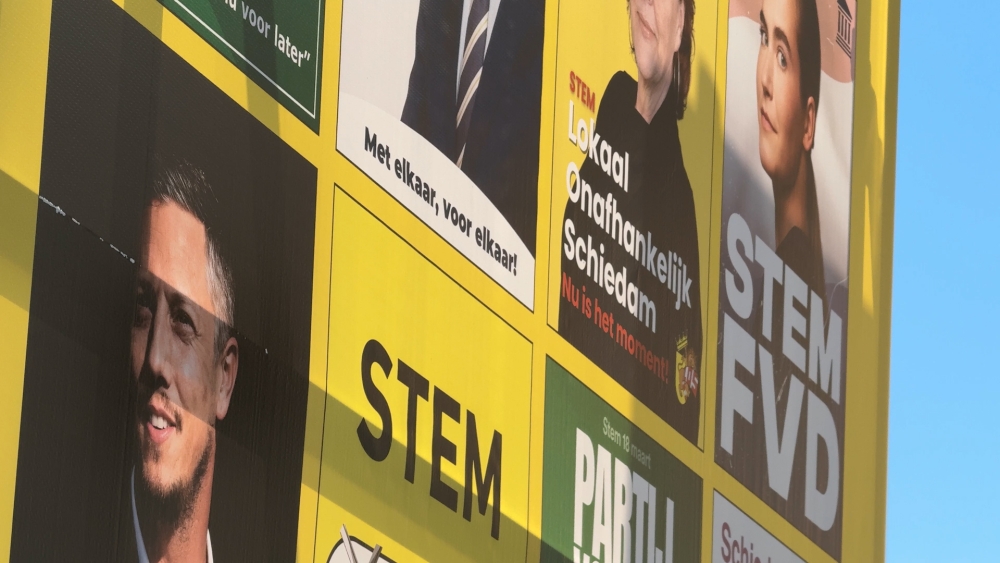 Rechtse lokale partijen groeien in Schiedam: ‘Ze komen op voor de Schiedammers’