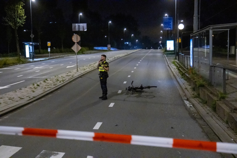 Ruim een dag later weet nog niemand wie de doodgereden fietser in Schiedam is