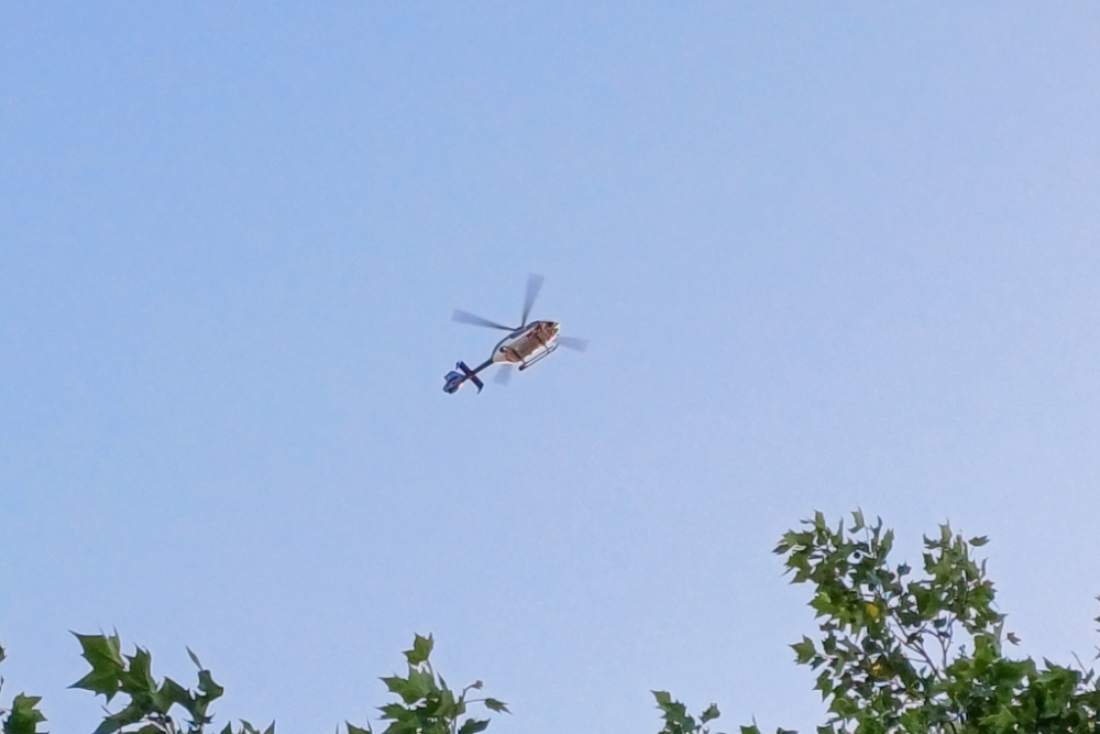 Politiehelikopter op zoek naar vermist jongetje