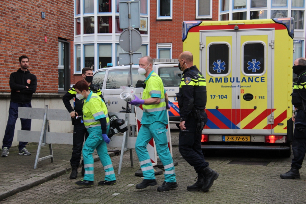 Man gewond na steekpartij op de Eerste Tuinsingel