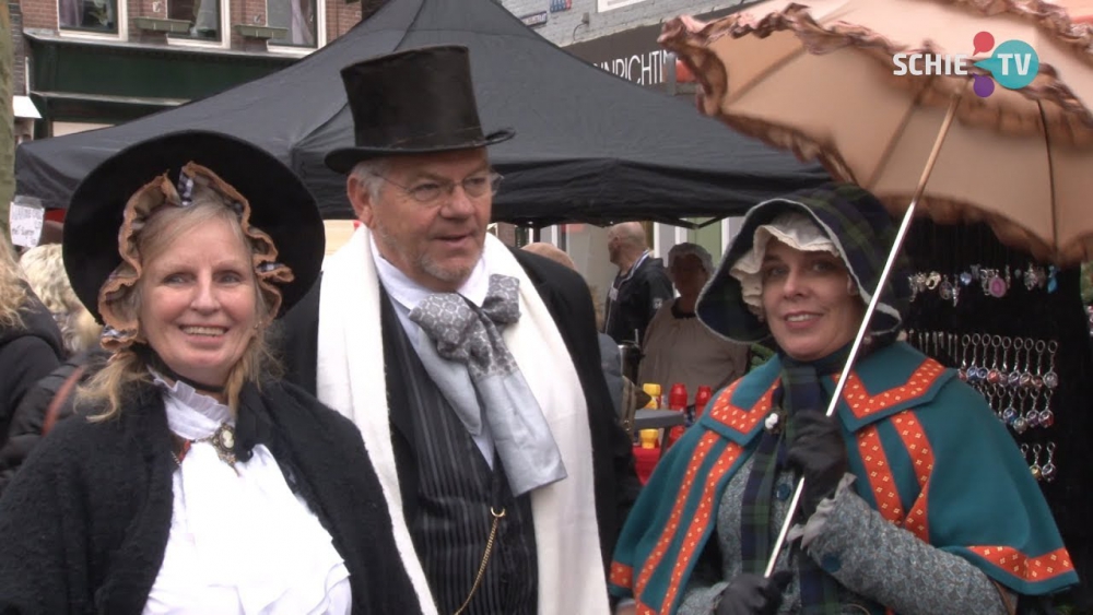 Het eerste Dickens Festijn Schiedam is meteen al een schot in de roos