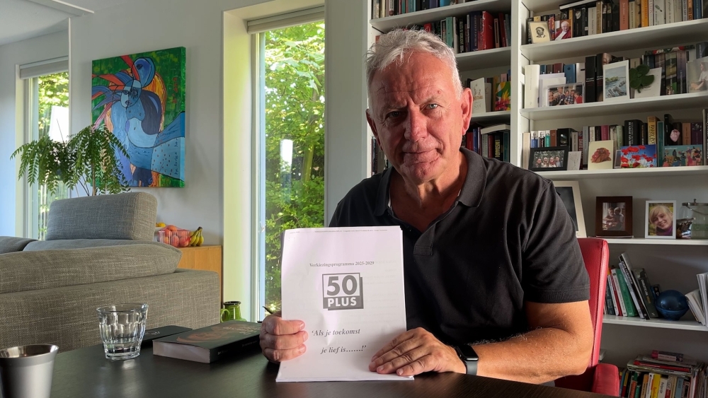 Van politie naar politiek: Jan Struijs wil 50PLUS terug in de Tweede Kamer krijgen