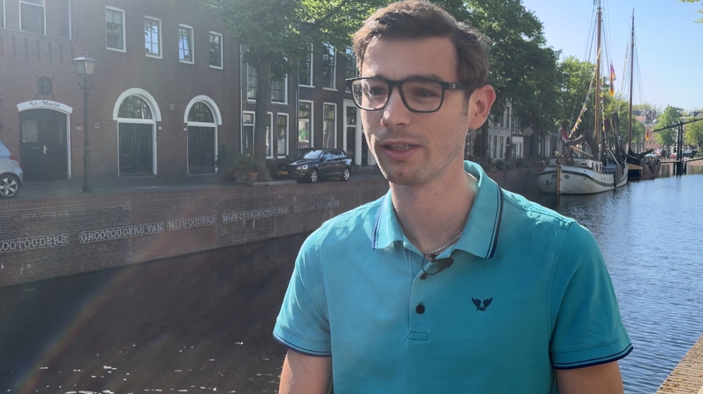 Jort van der Voorden verkozen tot nieuwe lijsttrekker van D66 Schiedam