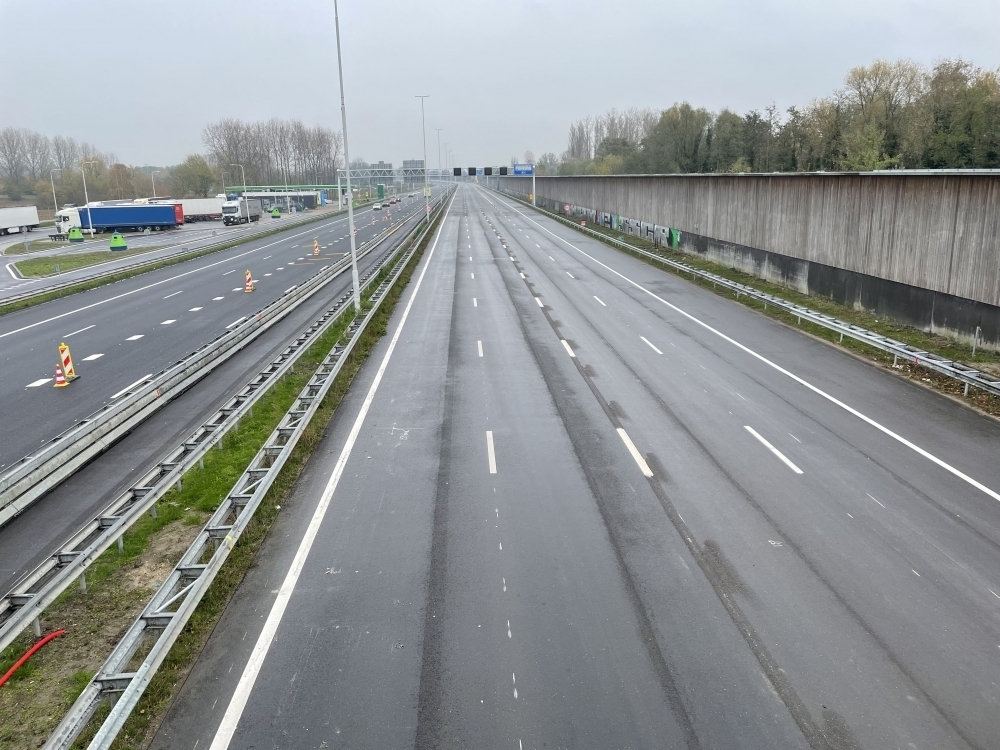 A20 richting Hoek van Holland dit weekend dicht
