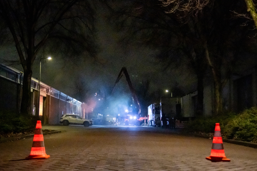 Geen brand maar wel veel rook in Plesmanstraat