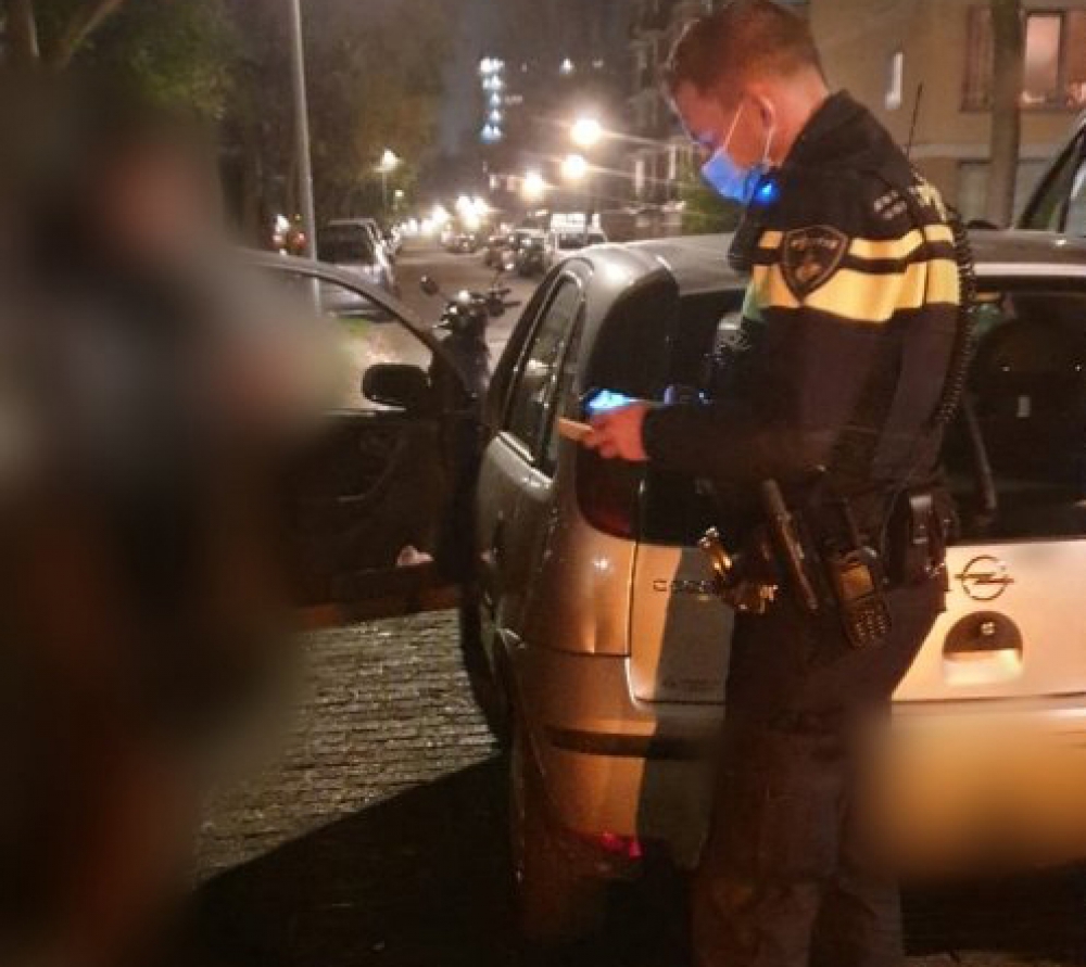 Politie betrapt 14-jarige achter het stuur van een auto in Nieuwland