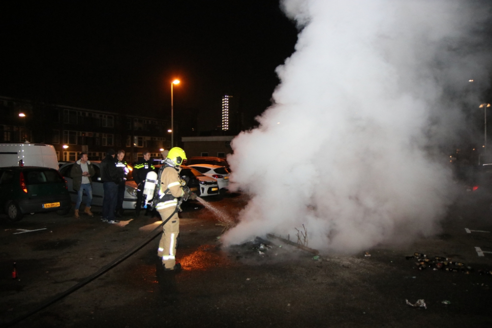 Aanhoudingen na onrustige nacht in Vlaardingen