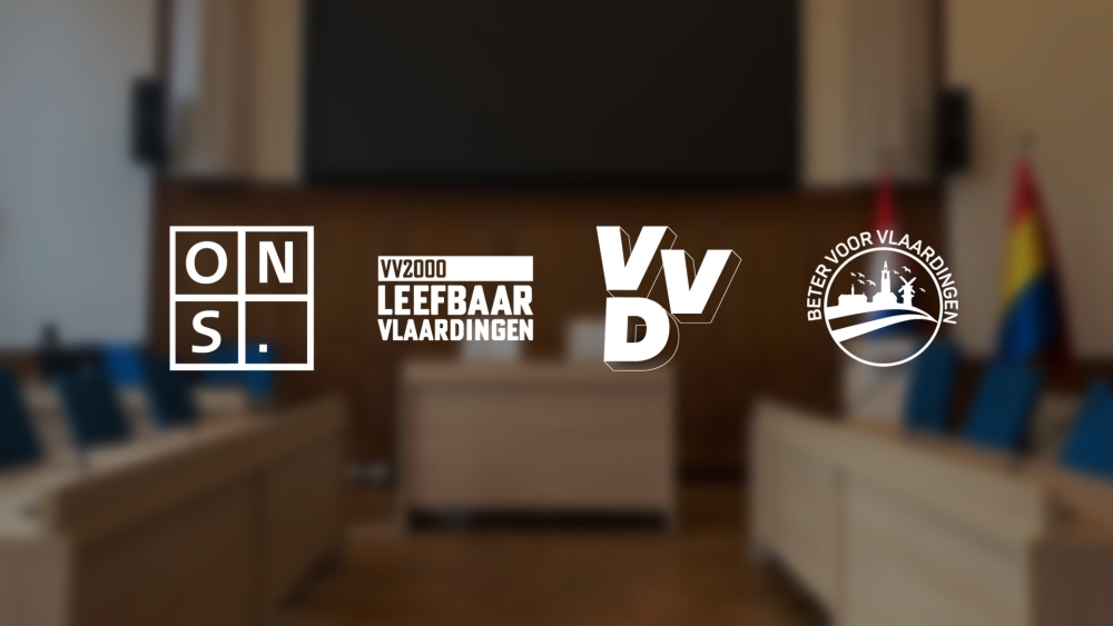 Vlaardingen is er al bijna uit: ONS, Leefbaar, VVD en BvV gaan coalitie vormen