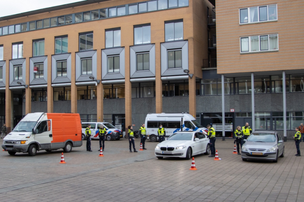 Grote verkeerscontrole op Stadserf