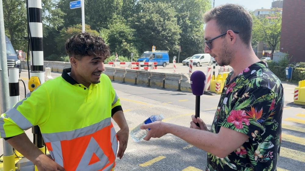 Buiten werken tijdens tropische dagen: zo houden zij het hoofd koel