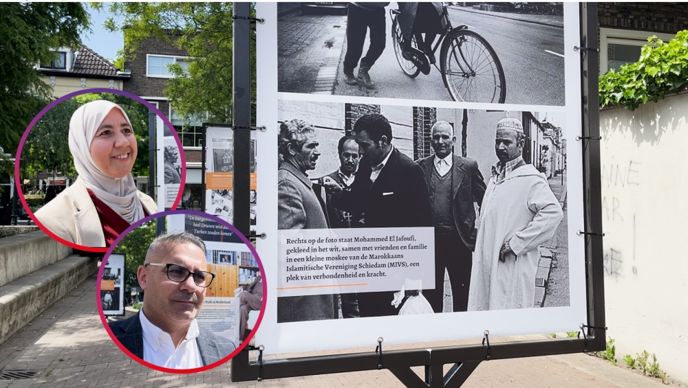Expositie over 60 jaar arbeidsmigratie in Schiedam: ‘Trots dat hij daar hangt’