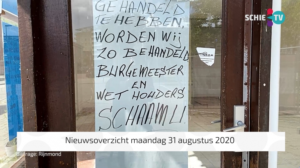 Het nieuwsoverzicht van maandag 31 augustus 2020