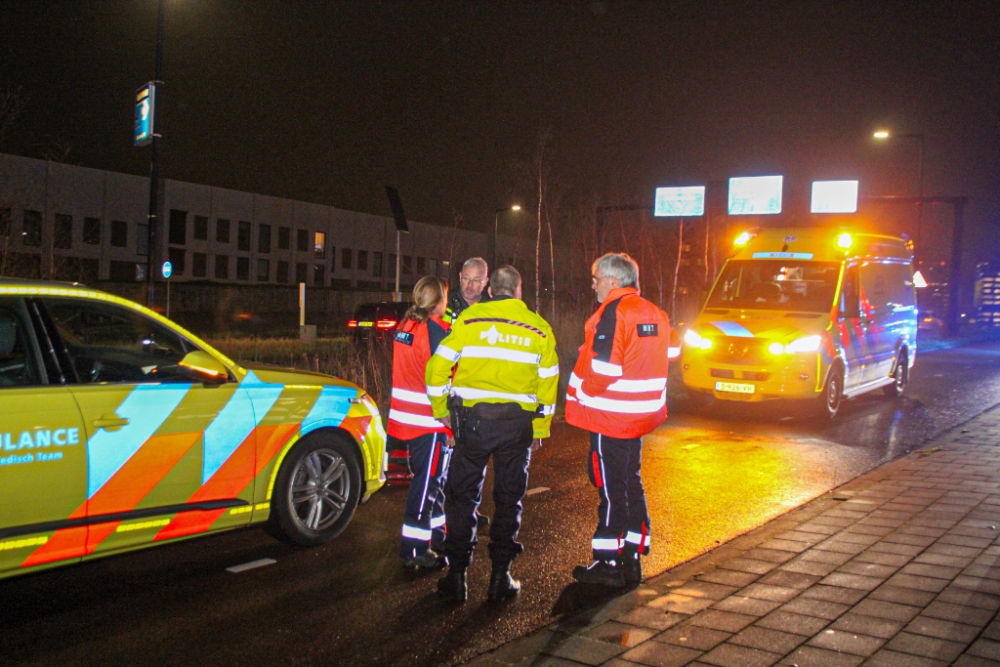 Fietser valt van fiets: traumateam komt in actie