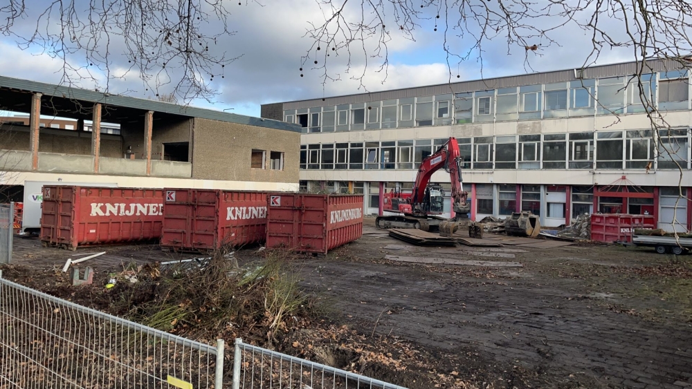 Sloop van start: plek voor 190 woningen Nieuwe Kethelpoort wordt klaargemaakt