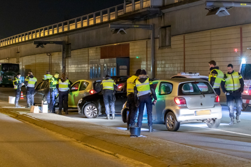 Maar liefst negen (!) aanhoudingen bij verkeerscontroles