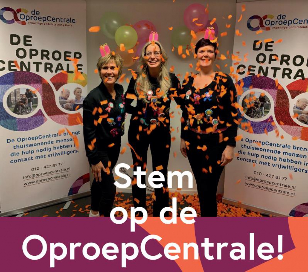 OproepCentrale genomineerd voor Appeltje van Oranje