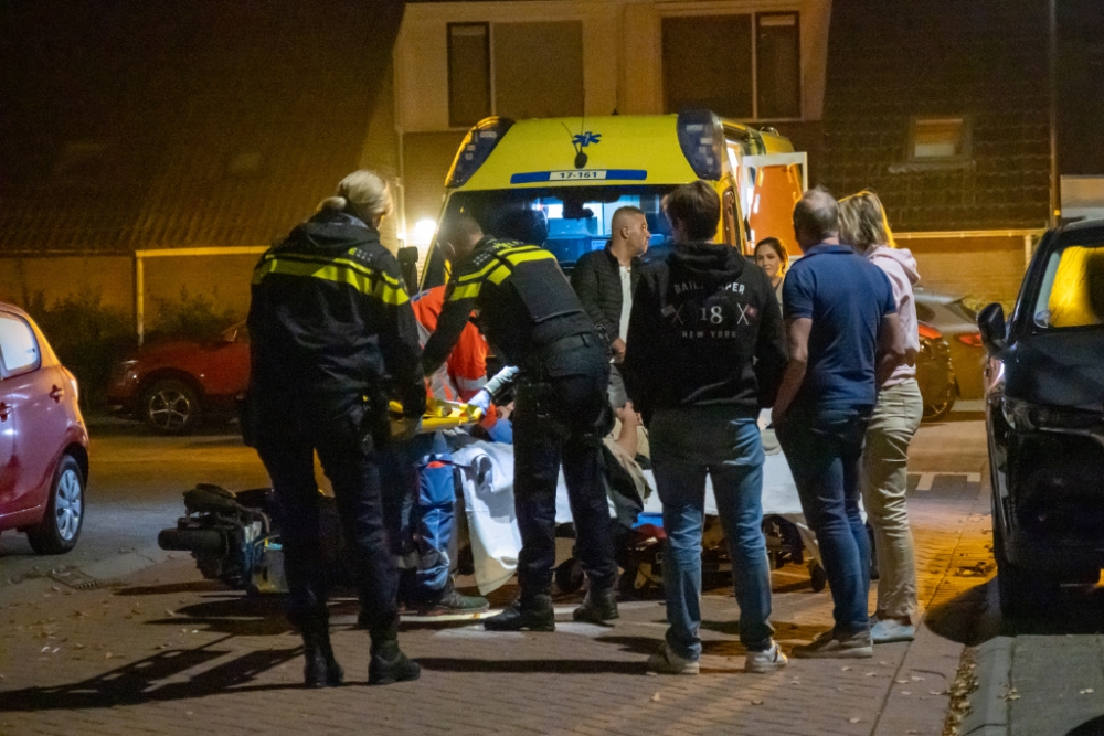 Ernstig ongeval met scooterrijder in Vlaardingen