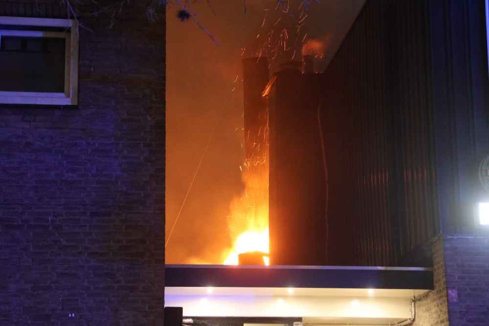 Uitslaande brand bij Chinees restaurant in Schiedam