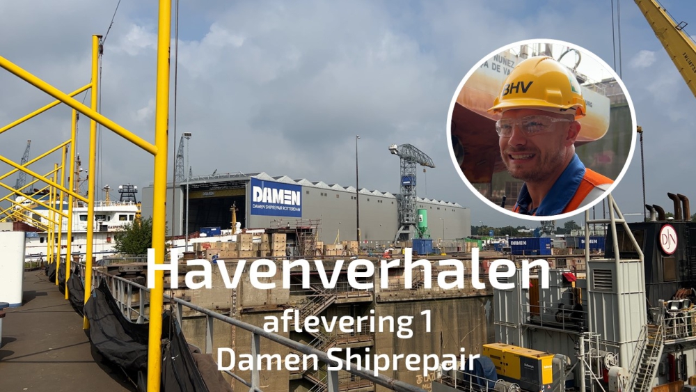 Havenverhalen: Damen Shiprepair Rotterdam (maar toch echt in Schiedam)